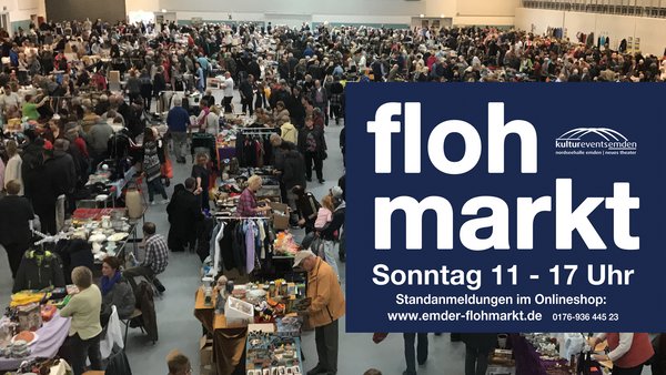 Flohmarkt Nordseehalle Emden (mit Hygienekonzept)