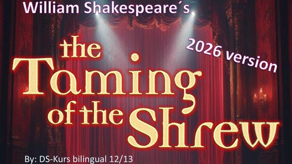 William Shakespeare's THE TAMING OF THE SHREW