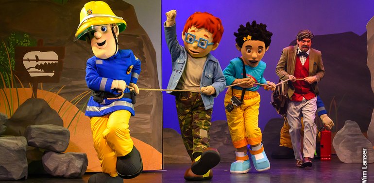 Feuerwehrmann Sam LIVE! (2+) - Abenteuer auf der Dino-Insel