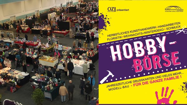 38. Hobby-Börse (mit Hygienekonzept + 3G-Regelung)